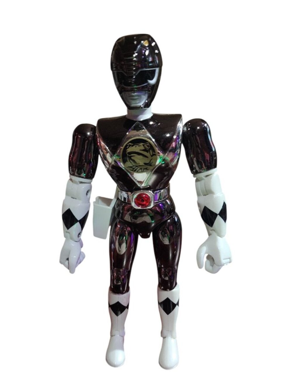 Black Metallic Power Ranger Figurine
